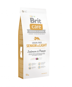 Brit Care Grain-free Senior&Light Salmon & Potato VAFO PRAHA s.r.o.