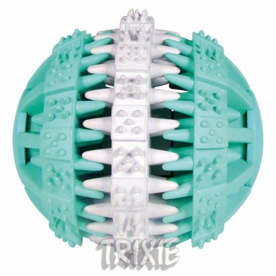DENTAfun míček s mátou zeleno/bílý TRIXIE