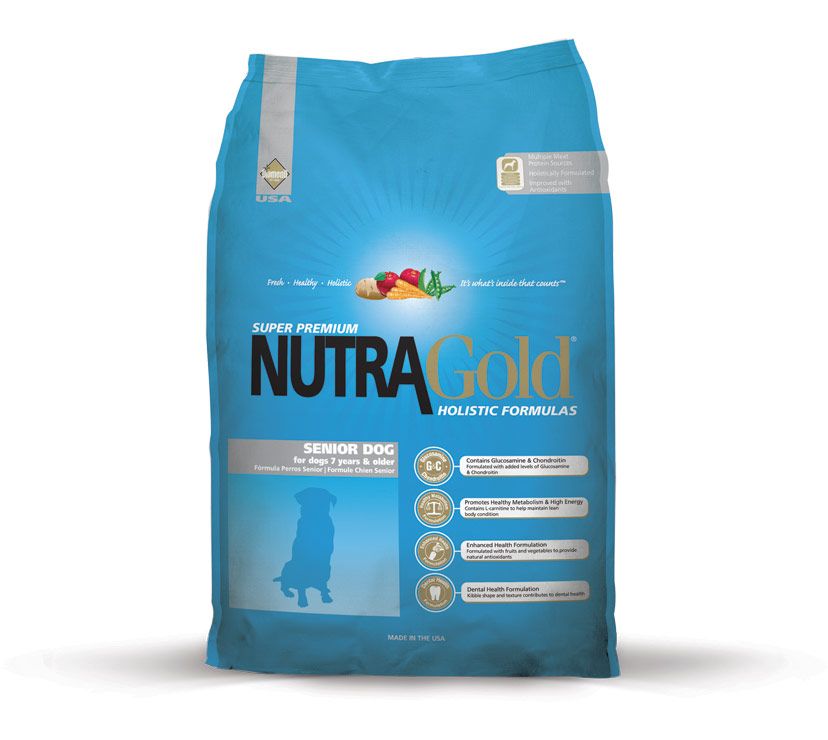 Nutra Gold Holistic Senior Dog Diamond Petfood USA