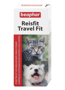 Tablety Beaphar Reisfit proti cestovní nevolnosti